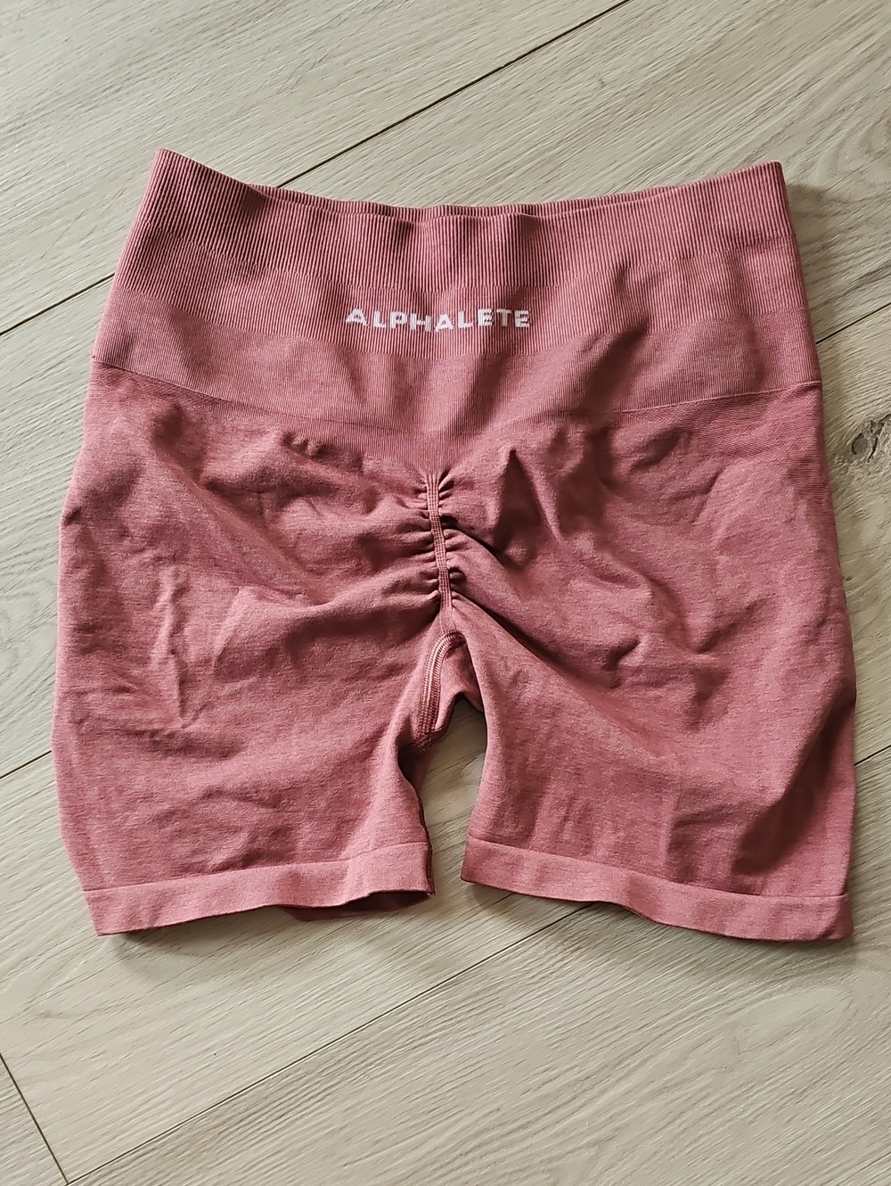 Alphalete‎ Amplify High Rise Compression Workout Gym Shorts, Medium
